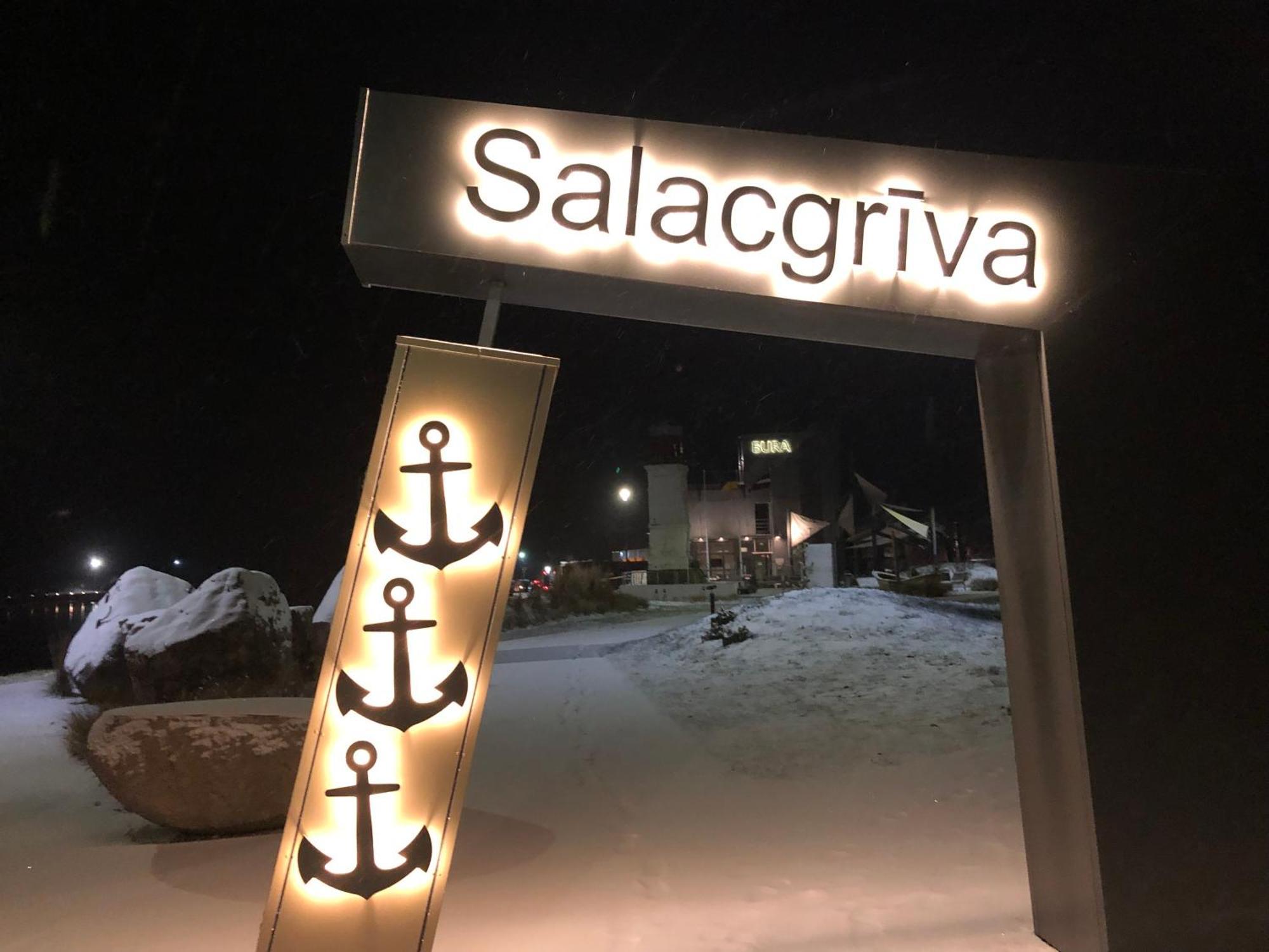 Dzivoklis Bocmana Laukums 2, Salacgrīva Eksteriør bilde